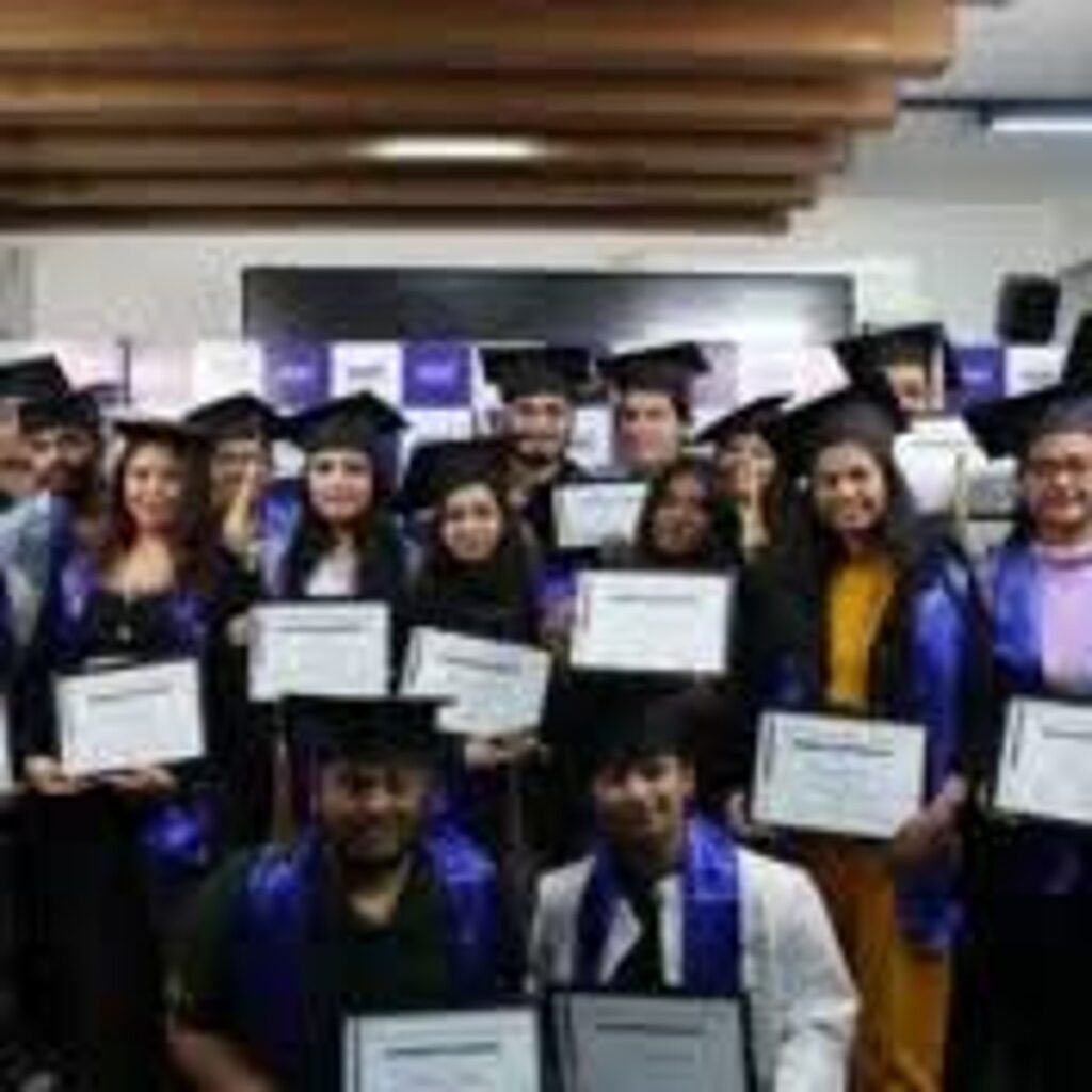 Students receiving Digital Marketing Course certificates after successful completion in Pune